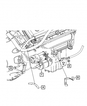 Starter Dodge Challenger 09-23 5.7