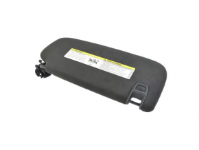 Left visor Jeep Grand Cherokee WK2 16-21 black