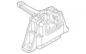 Engine mount right Kia Niro 23- HEV, PHEV