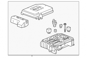 Chevrolet Equinox 18-21 Underhood Fuse Box
