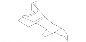 Eyepiece bracket left BMW 5 G60 24-25