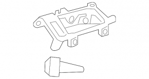 Inner front left door handle for Lexus RX350 RX450h 16-22