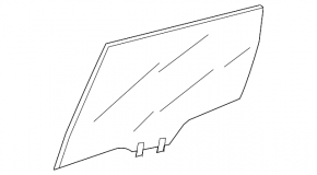 Glass door rear right Honda CRV 17-22