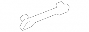 Front right ceiling handle Toyota Rav4 19- gray