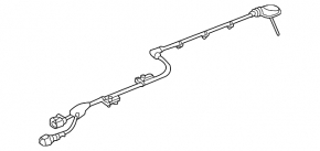 Wire for ABS sensor rear right VW Jetta 19- 1.4T