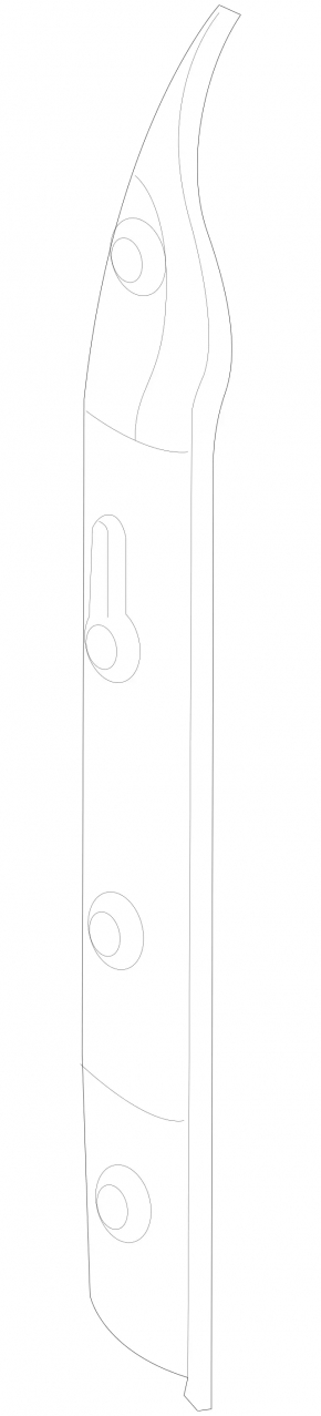 Wing seal door-wing left Mercedes GLA 15-20
