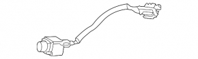 Mercedes A-class V177 19-22 front view camera on the windshield