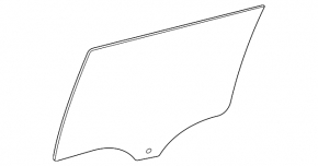 Mercedes H247 GLA 20-26 tinted rear left door glass