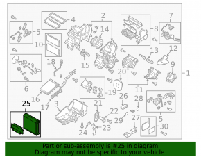 Mazda3 MPS 09-13 Evaporator