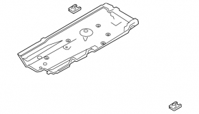 Right underbody protection Mazda CX-9 16-23