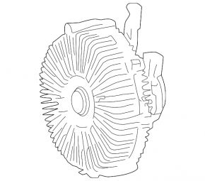 Lexus LX 22-26 viscous coupling