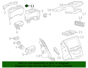 Start\stop button Cadillac CTS 14-19