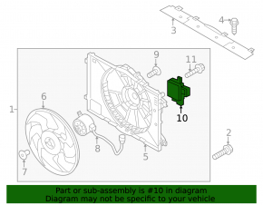 Cooling Fan Computer Kia Niro 23- HEV, PHEV