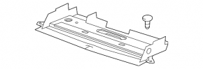 Upper radiator deflector for Chevrolet Volt 11-15