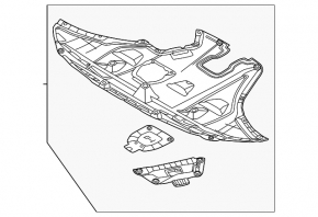 Engine protection Hyundai Tucson 22-25 AWD