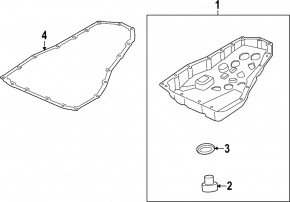 Nissan Rogue 22-26 1.5T FWD automatic transmission oil pan scratches