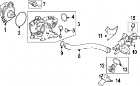 Honda CRV 23-26 HEV Engine Oil Pressure Sensor