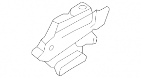 Electric tailgate lock for BMW X3 F25 11-17