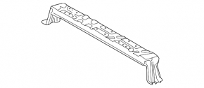Boot mount reinforcement for Lexus RX300 RX330 RX350 RX400h 04-09