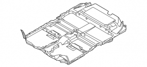 Floor covering Nissan Murano z50 03-08