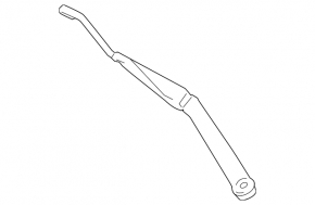 Left windshield wiper arm for Lexus ES350 07-12