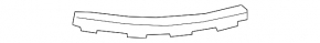 Front bumper mount, left inner, Kia Soul 20-25