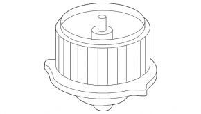 Heater fan motor Lexus RX300 RX330 RX350 RX400h 04-09 LUZAR