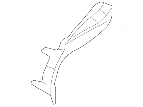 Front right fender liner for Audi A4 B8 08-12 pre-restyling