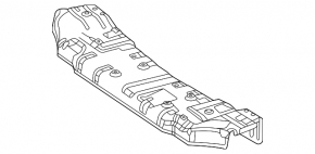 Mercedes W167 GLE 350 450 20-24 Rear Muffler Heat Shield