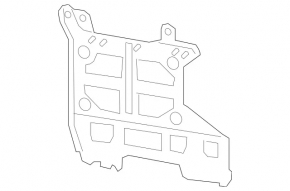 Mercedes W213 E 17-23 Audio Amplifier Bracket