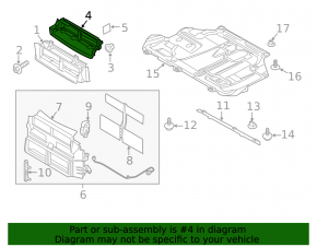 Upper radiator duct for Ford Focus mk3 11-14 2.0 pre-restoration