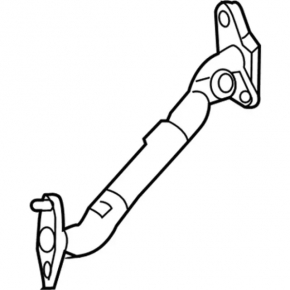EGR pipe Ford Edge 18-22 2.0T