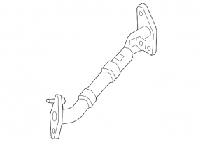 EGR pipe Ford Edge 18-22 2.0T