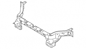 TV top bar Ford Mustang Mach-E 21-23 with eyelashes