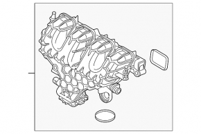 Intake manifold for Land Rover Range Rover Evoque 15-18