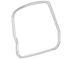 Rubber Seal for Tailgate Ford Bronco Sport 21-25