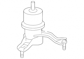 Engine mount right Lexus ES350 13-18