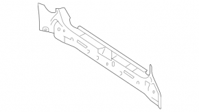 Mercedes W221 Rear Panel Silver