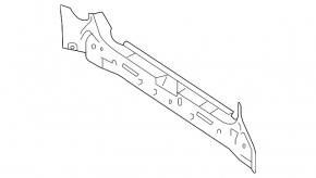 Mercedes W221 Rear Panel Silver