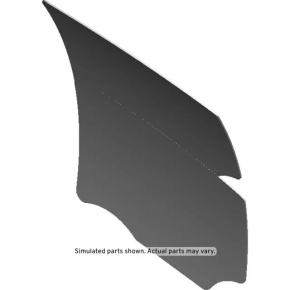 Rear right door glass for a Chevrolet Volt 11-15