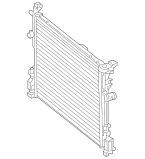 Radiator cooling water Mercedes GLA 14-20