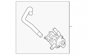 EGR valve Lexus RX450h 10-15