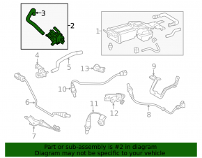 EGR valve Lexus RX450h 10-15