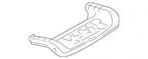 Volvo XC60 18-25 driver's seat knee support adjustment motor without frame