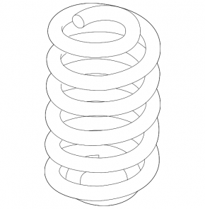 Spring rear left Volvo XC40 19-25