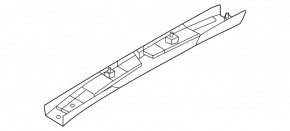 Upper trunk lid trim BMW i4 22-26 black