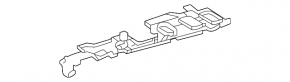 Front panel trim lower driver's footwell Toyota Venza 21-