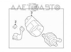 Auxiliary water pump Audi A3 22-26