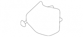 Nissan Rogue Sport 20-22 Front Bumper Tow Hook Cap