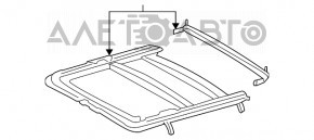 Sunroof Assembly Lexus RX300 RX330 RX350 RX400h 04-09